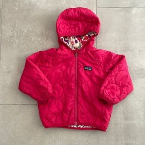 Patagonia Girls Reversible Coat size 2T